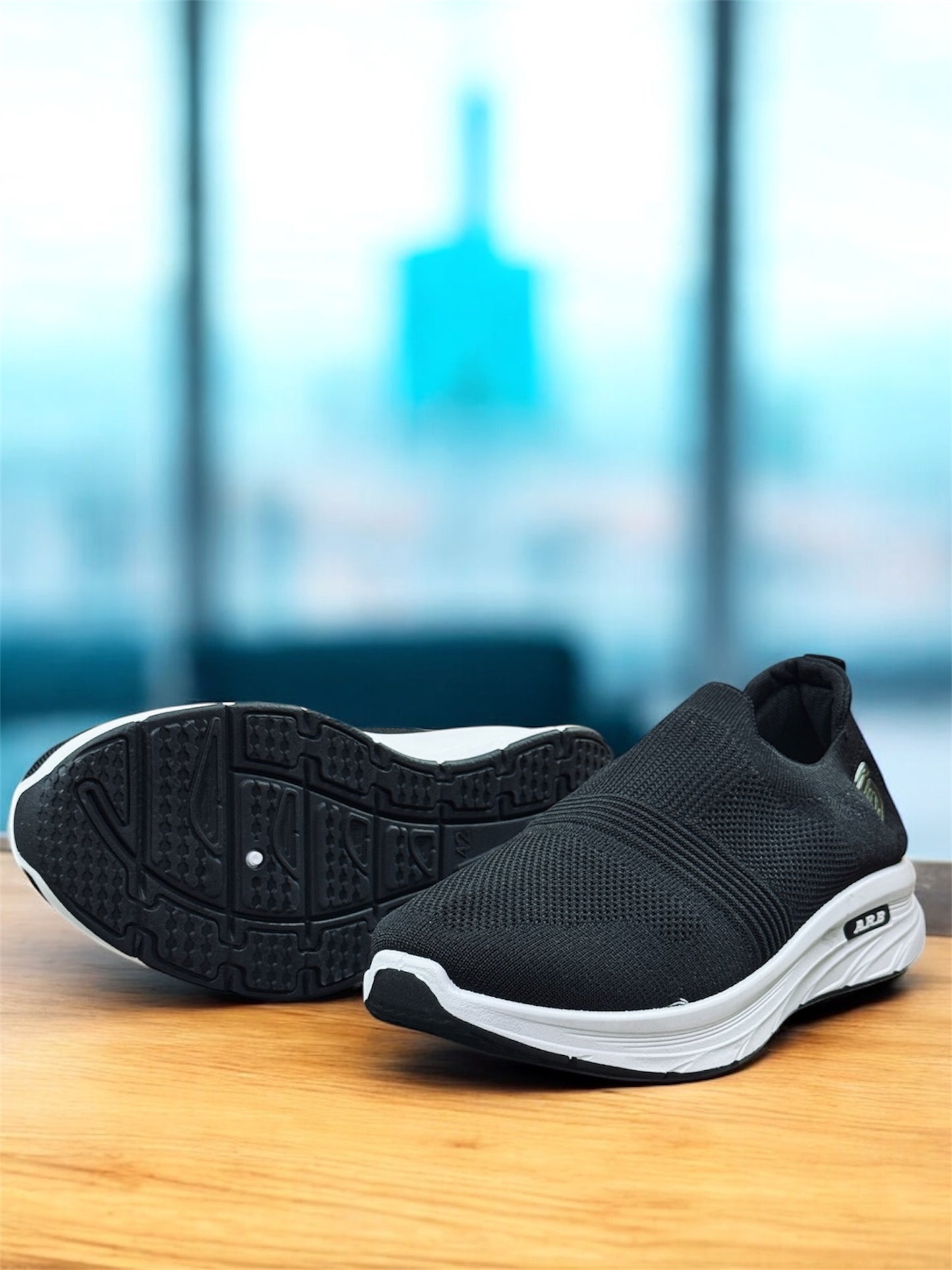 Black Slip-In Joggers