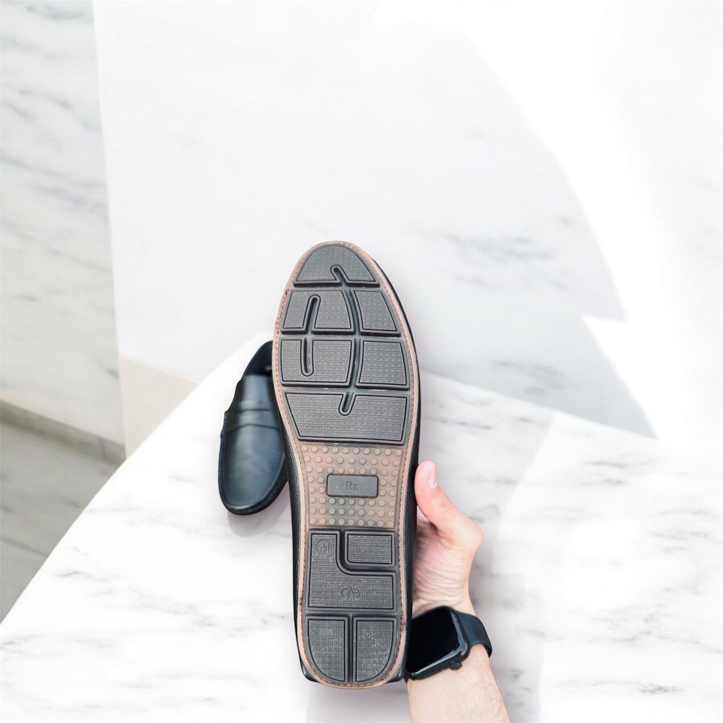 J-001 Men Black Shoes