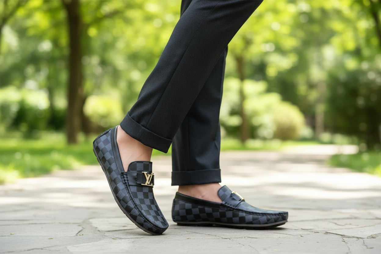 L-V  ROYAL GREY-BLACK