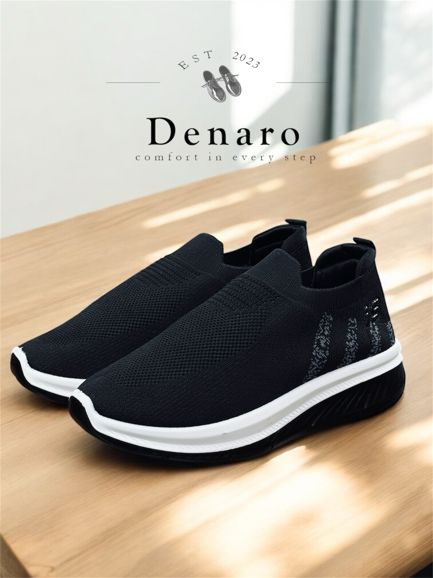 Sketchers Black Slip-In