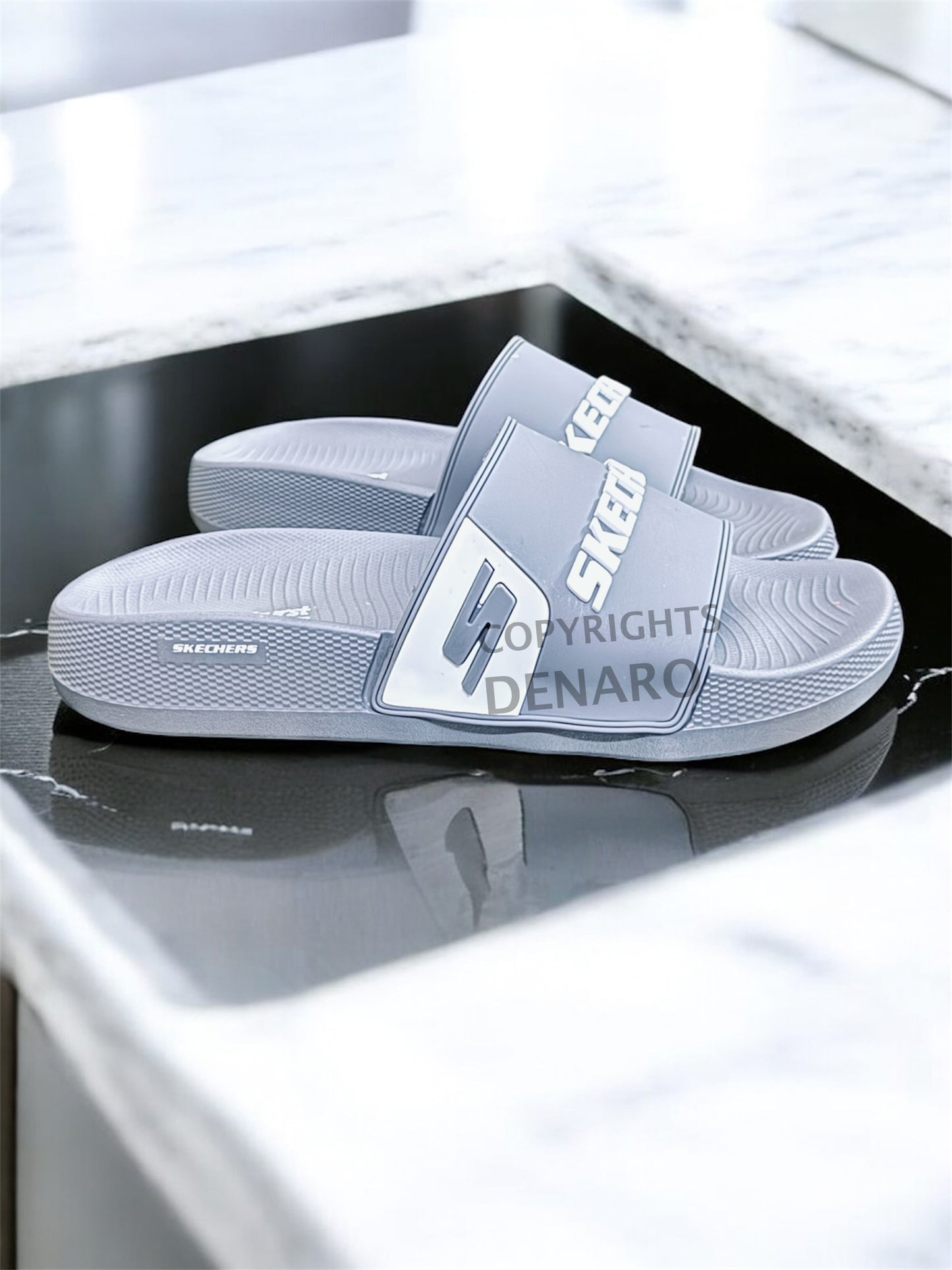 🛑Skx- Slides Colour Grey