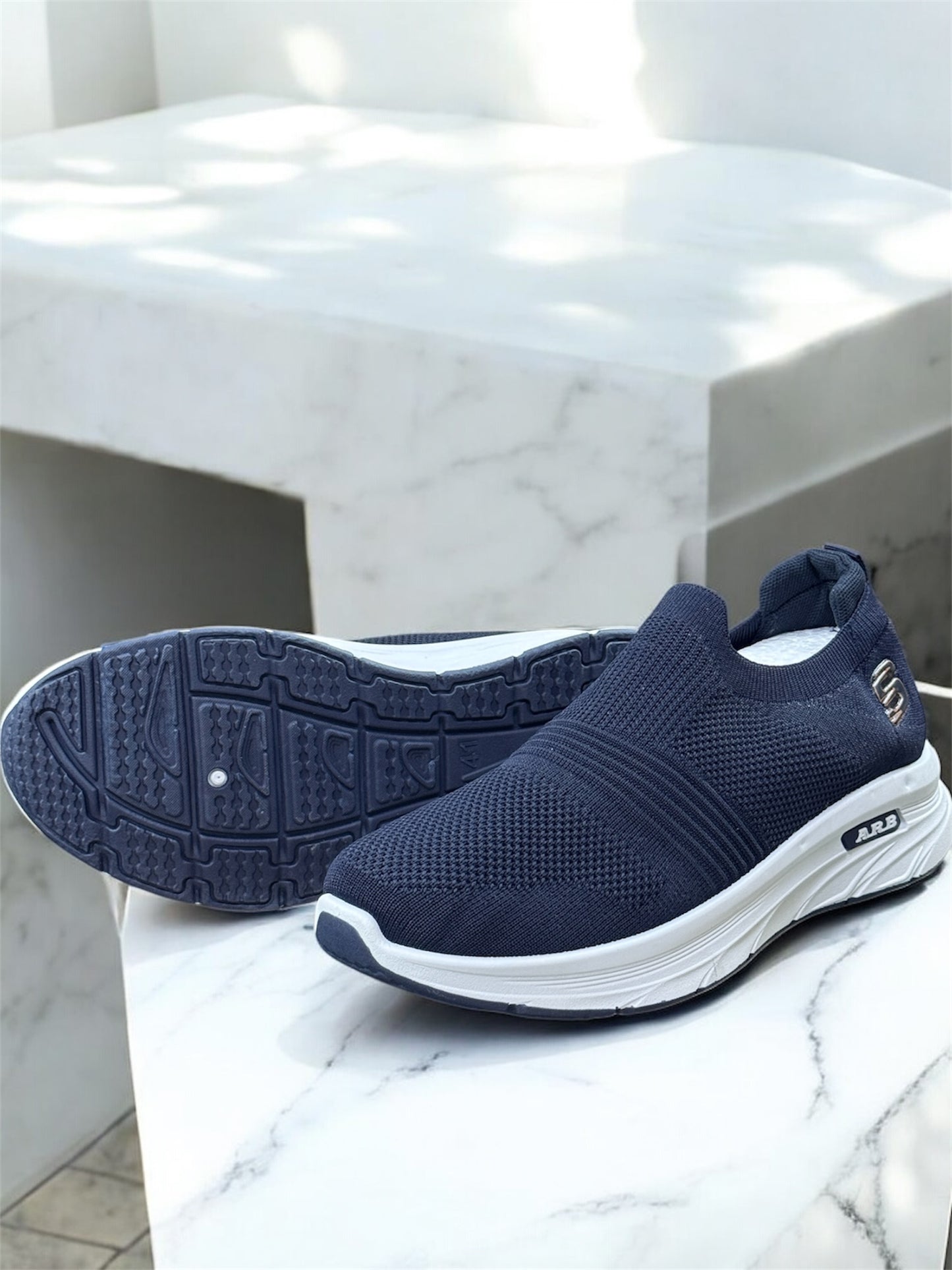 Blue Slip-In Joggers