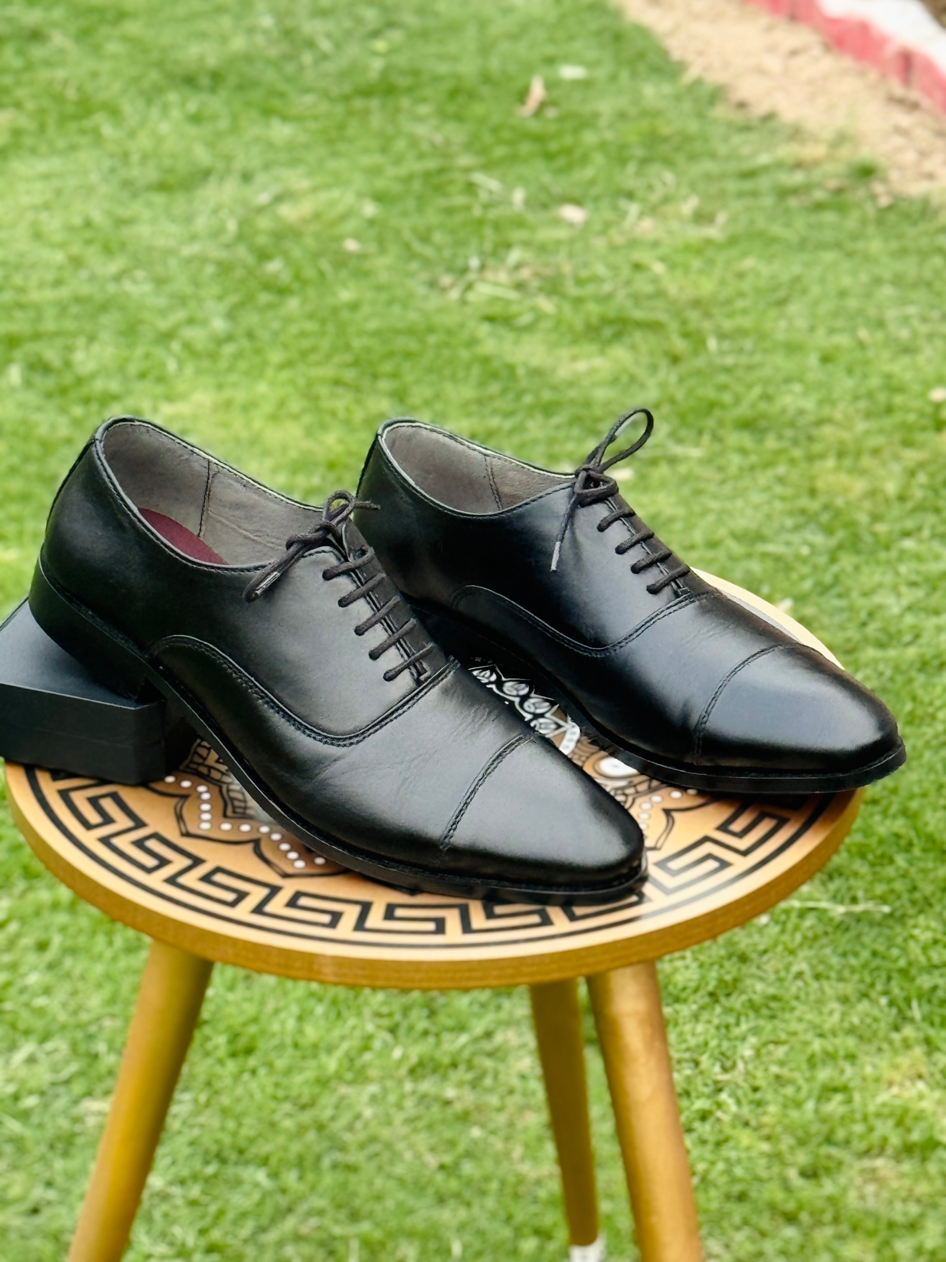 Black Oxford Formal Shoes