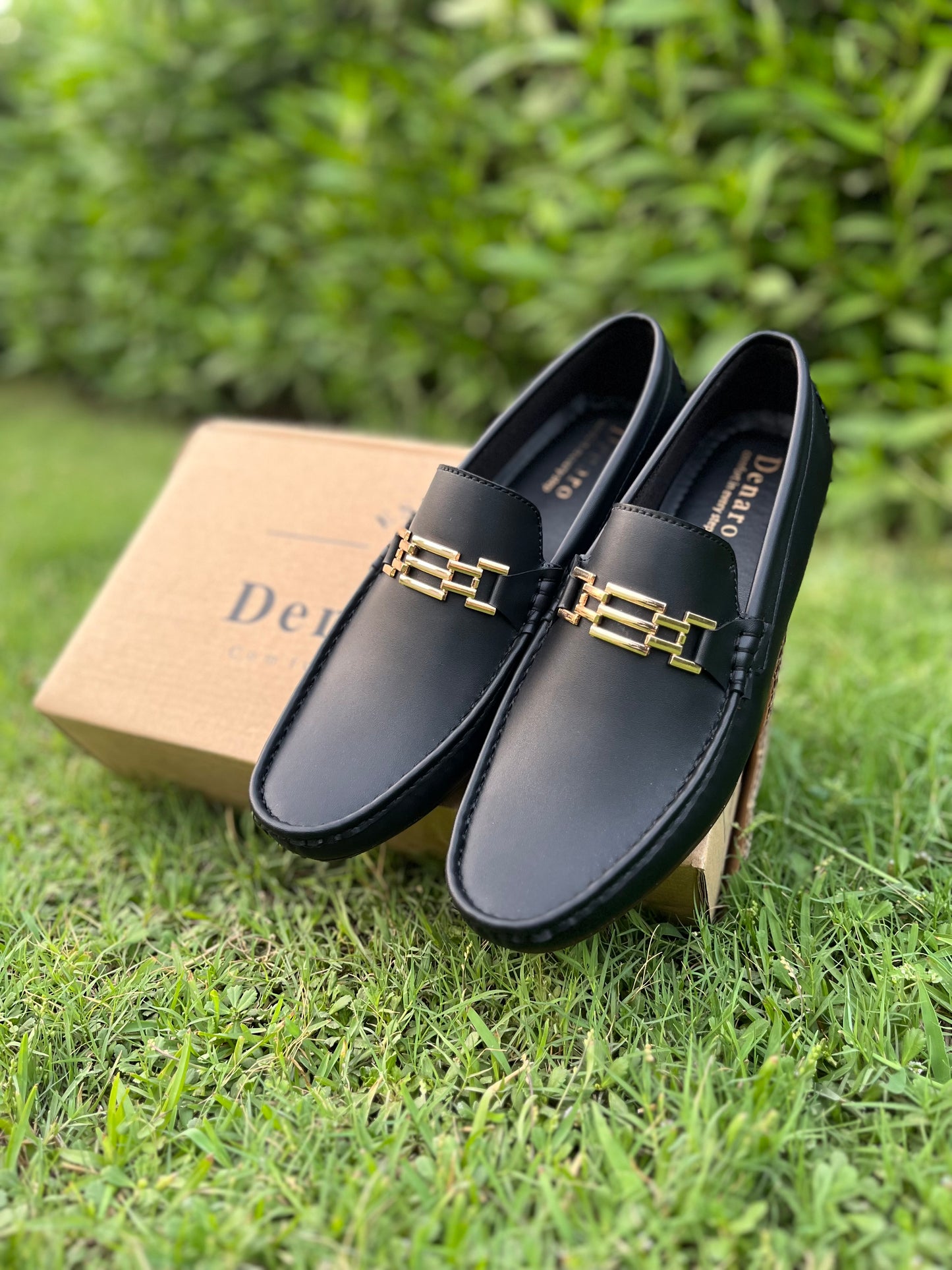 Black Matt Loafers