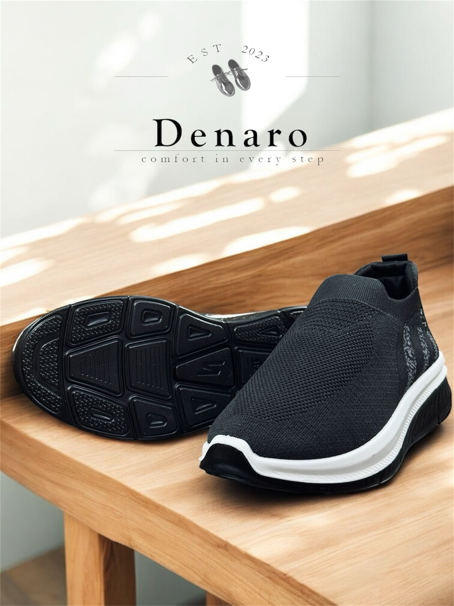 Sketchers Black Slip-In