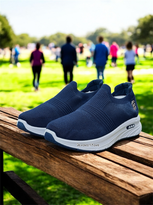 Blue Slip-In Joggers